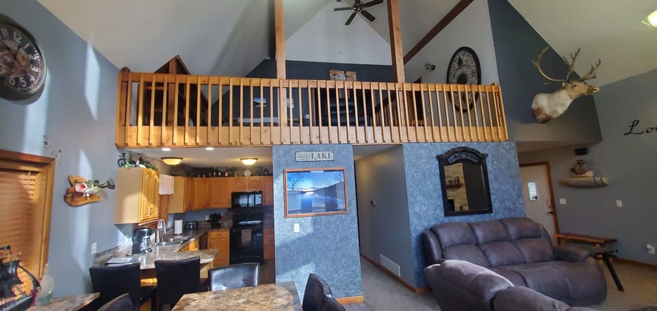 View of upper loft.