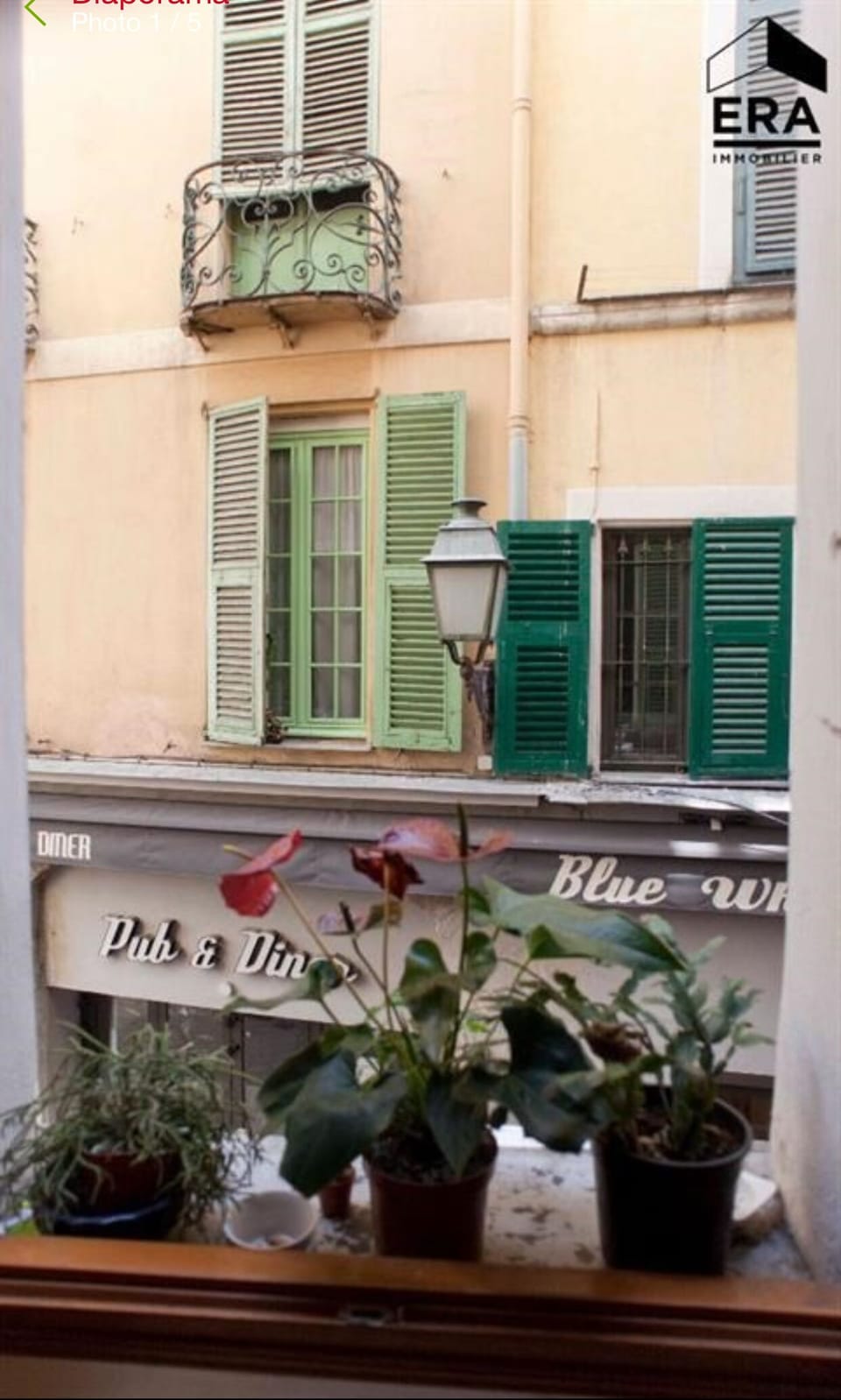 View from the kitchen.