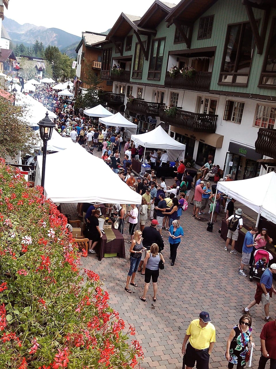 The Annual Lamb Cook off in Vail Village