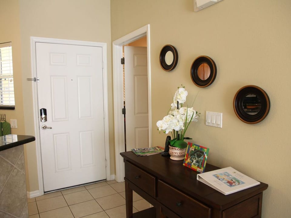Entryway and Half bath on 1st floor