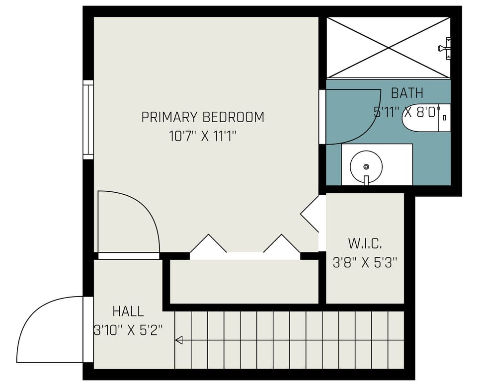 Floorplan - upper level