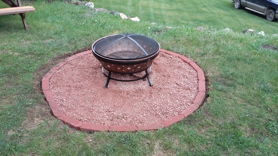 You are welcome to use the fire pit at long as the fire danger is not High.