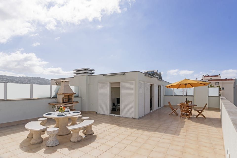 Terrace with barbecue