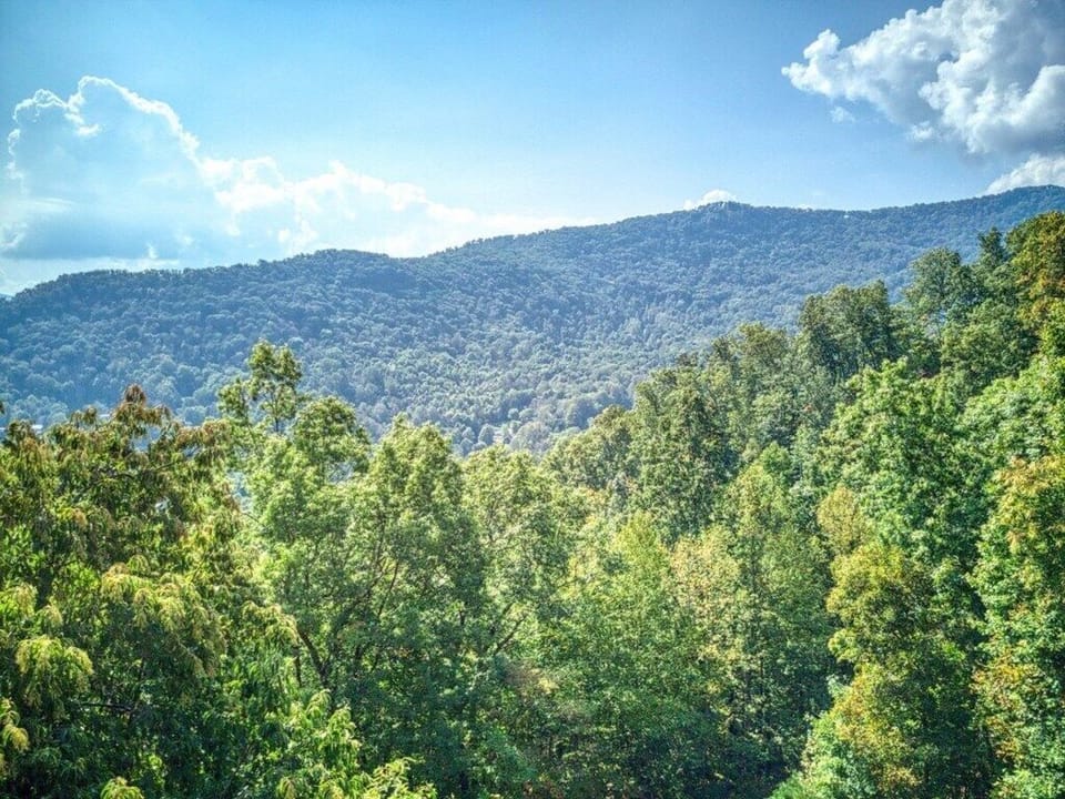 Extended View of Mountains