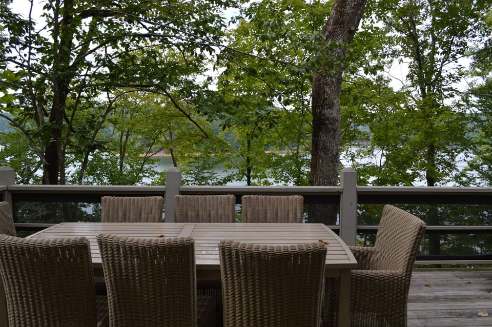 Outside Seating off the Kitchen and Main Floor