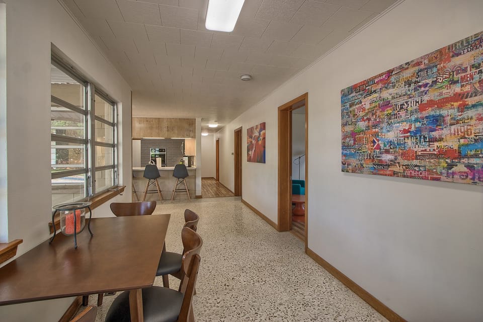 Spacious hallway