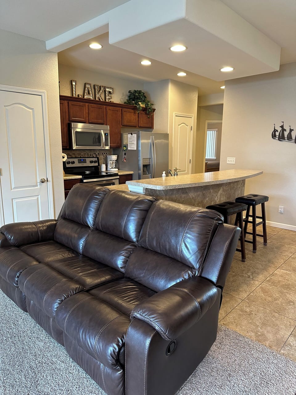 Living Room & Kitchen