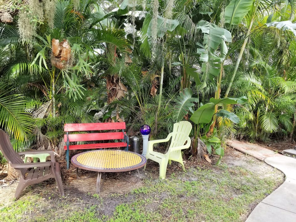 Relax having Morning Coffee or an Evening Cocktail 