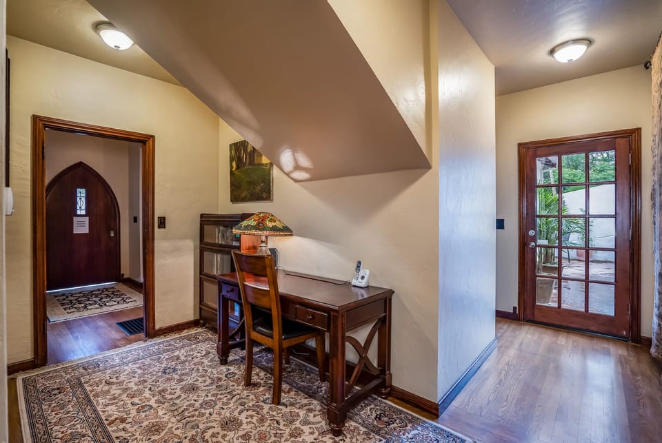 Hall Office and Patio Door