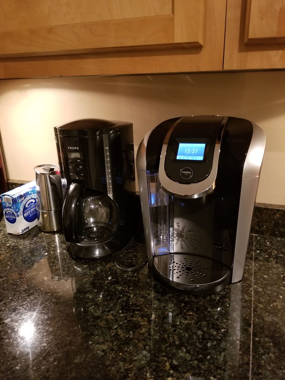 coffee station