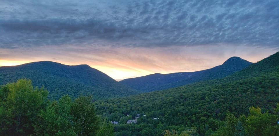 Sunset View from Front Deck