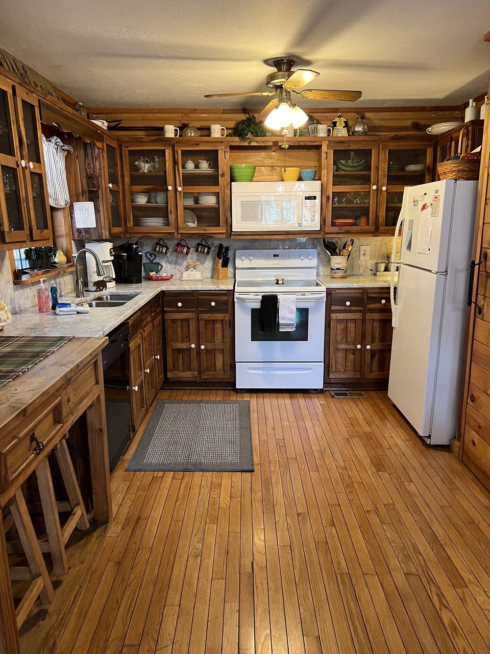 Cabin kitchen