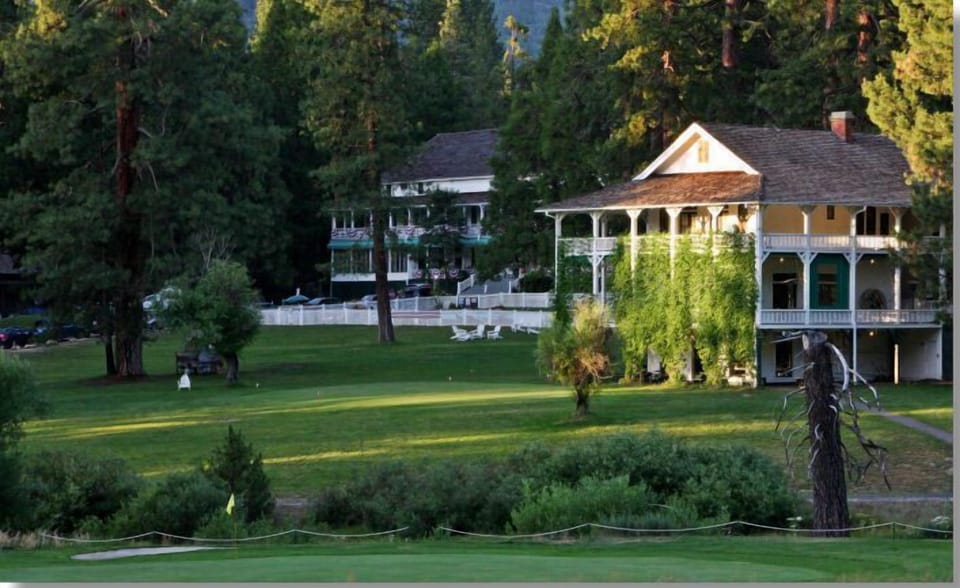 The beautiful Wawona Hotel. Drinks, dinner, a hike or a round of golf. 