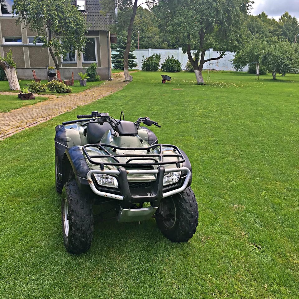 ATV for Rent, if you afraid to drive i will teach you or i will drive.