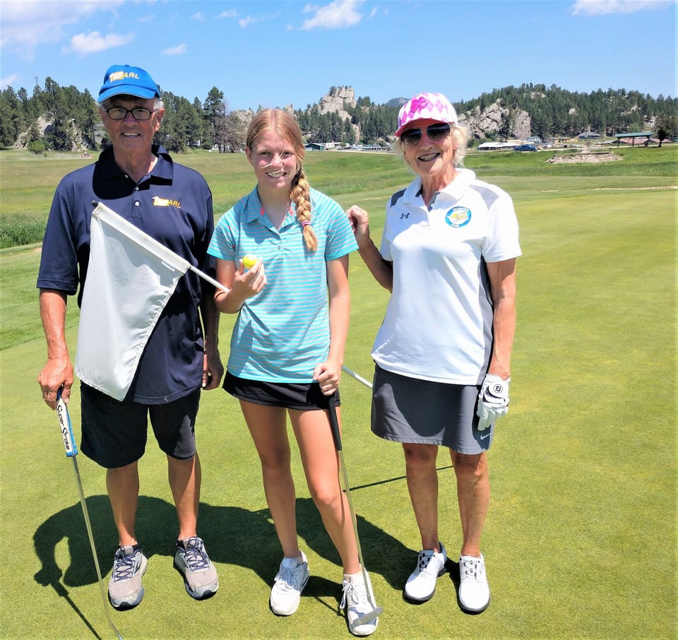 Our family loves to golf on one of several fun courses in the hills