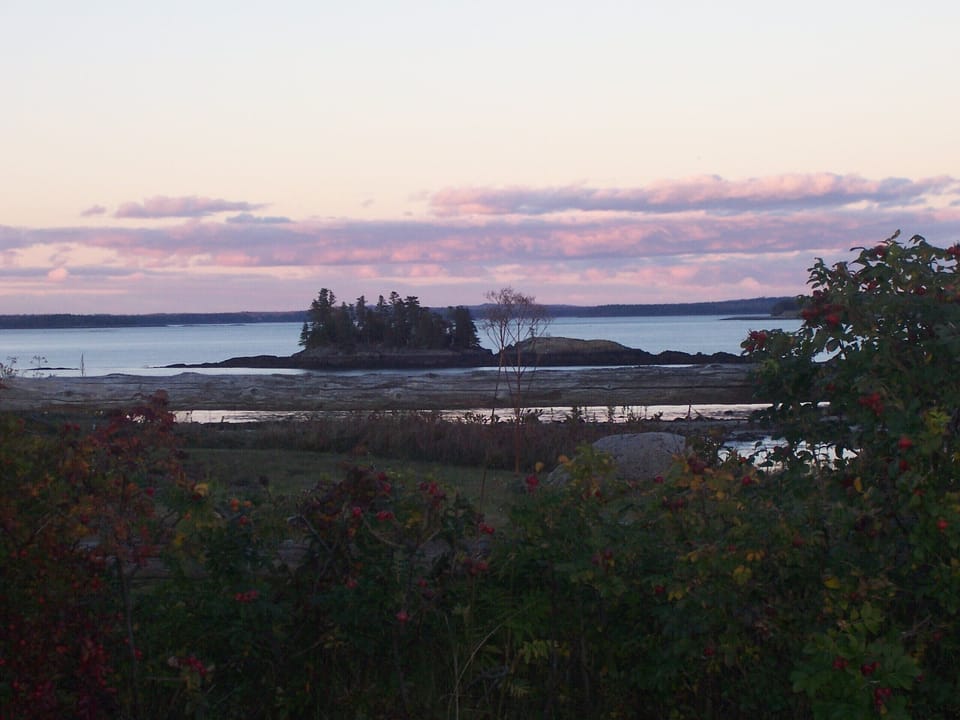 view to left of cottage