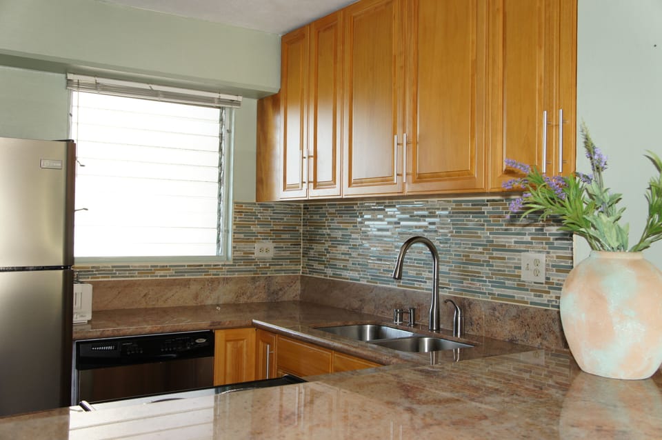 Newly remodeled kitchen