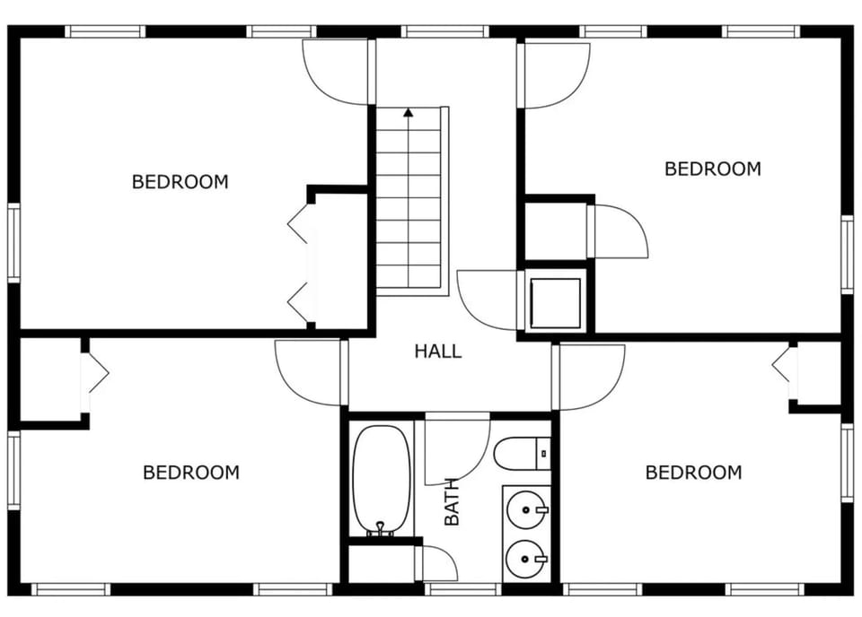 Second floor plan