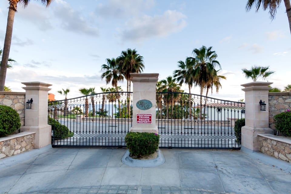 Entry gate to Playa del Rey.