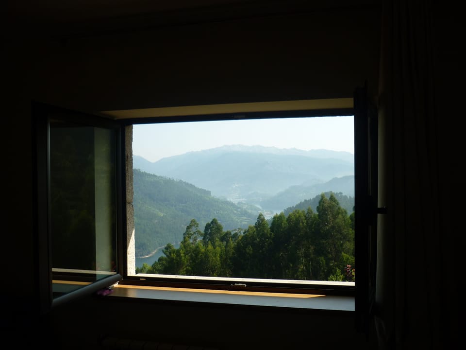 The view from the bedrooms, just perfect.