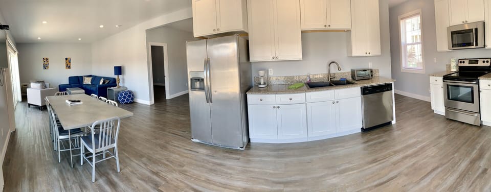 Living, Dining, and Kitchen Area