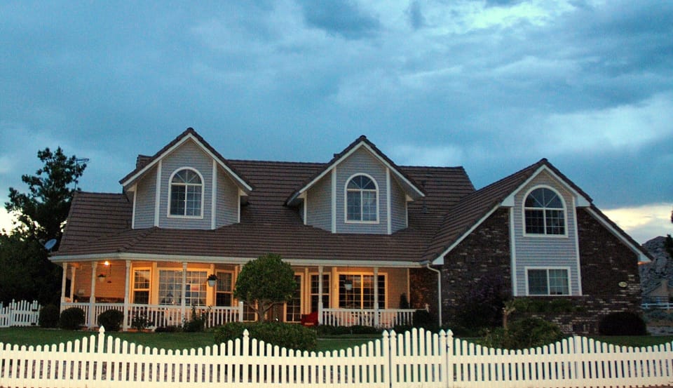 This is the Exterior of our Victorian Home