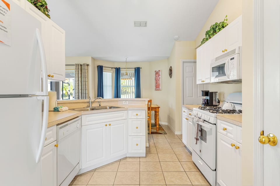 All the essential appliances and tools are provided for your convenience