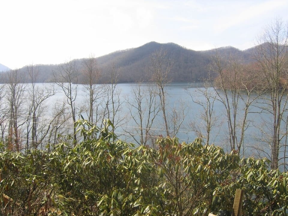 View of the lake is inspiring!