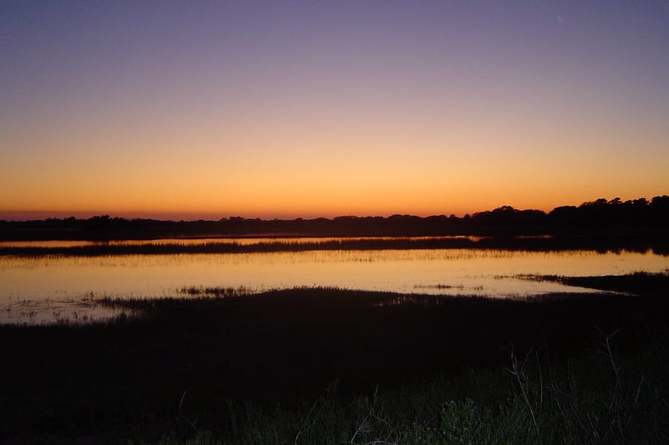 Nothing like a Low  country  Carolina  sunset on the marsh