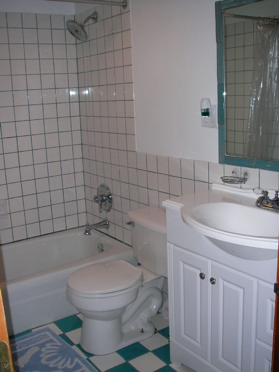 The bathroom