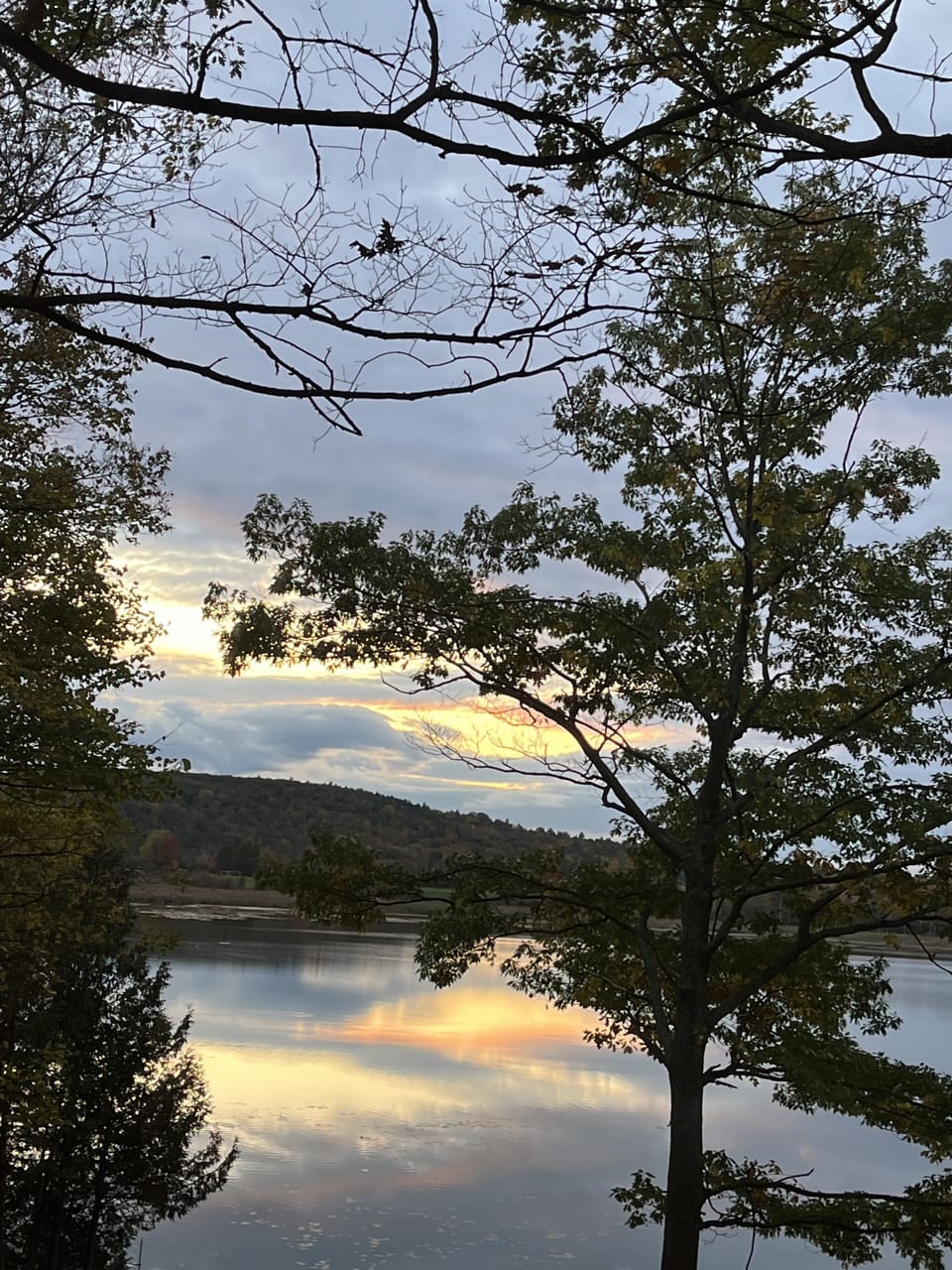 Sunset on Cedar Lake