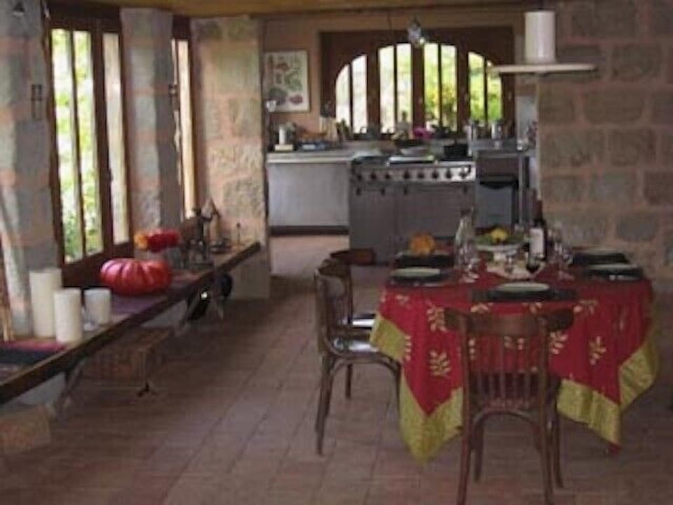 Kitchen and dining room