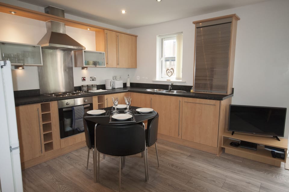 Fully equipped kitchen