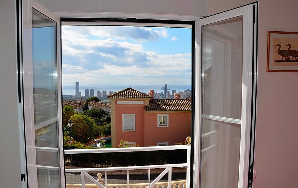 View from one bedroom