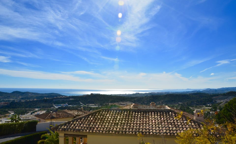 View from one upstairs bedroom