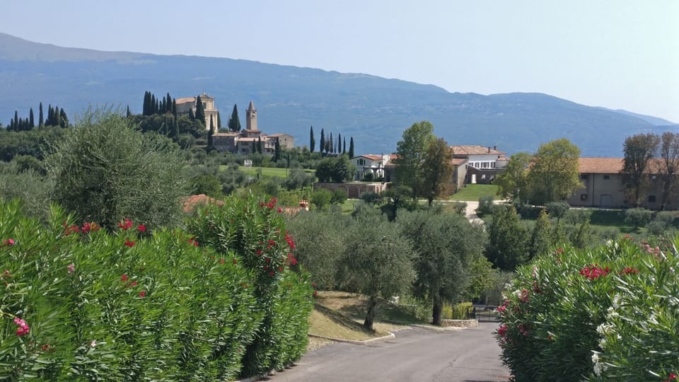 Two-room apartment with fantastic views of Gaino on Lake Garda  Apartment in Lake Garda