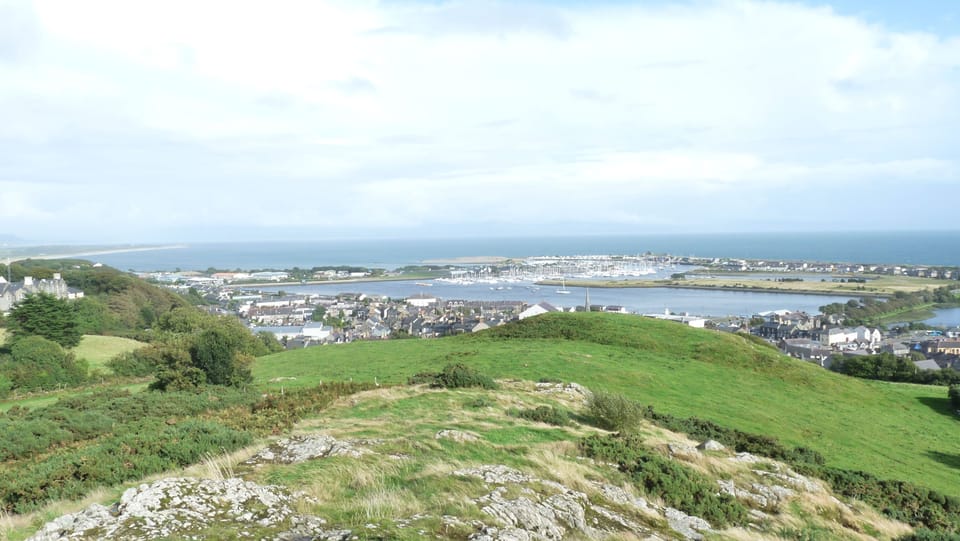 View of Pwllheli from local viewpoint