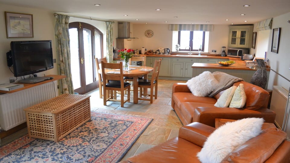 spacious open plan living