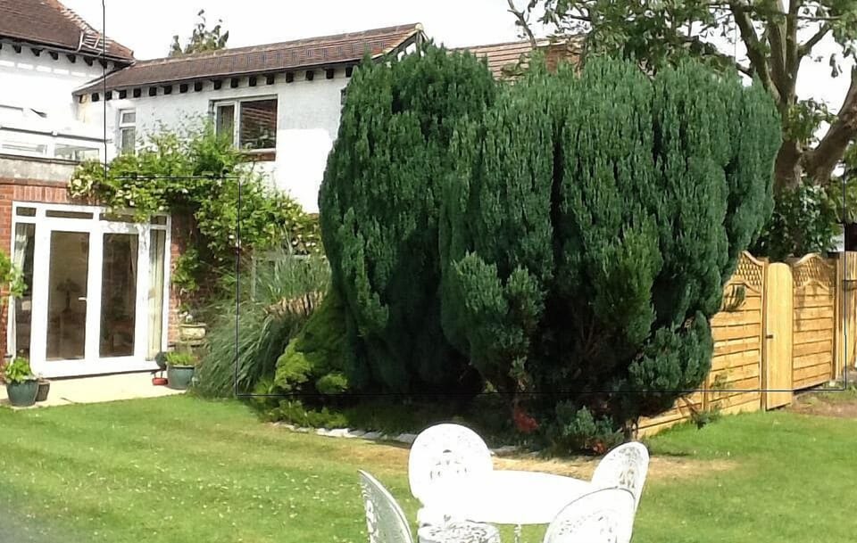 Rear of property showing apartment