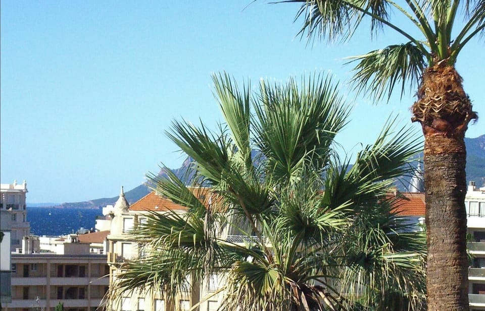 View from balcony to the west
