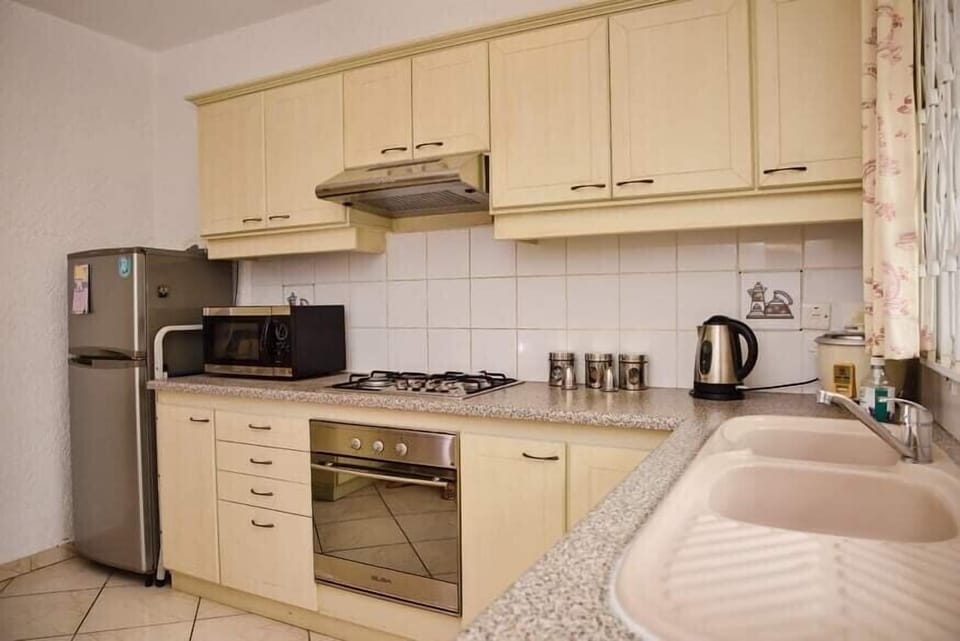 We’ll equipped kitchen