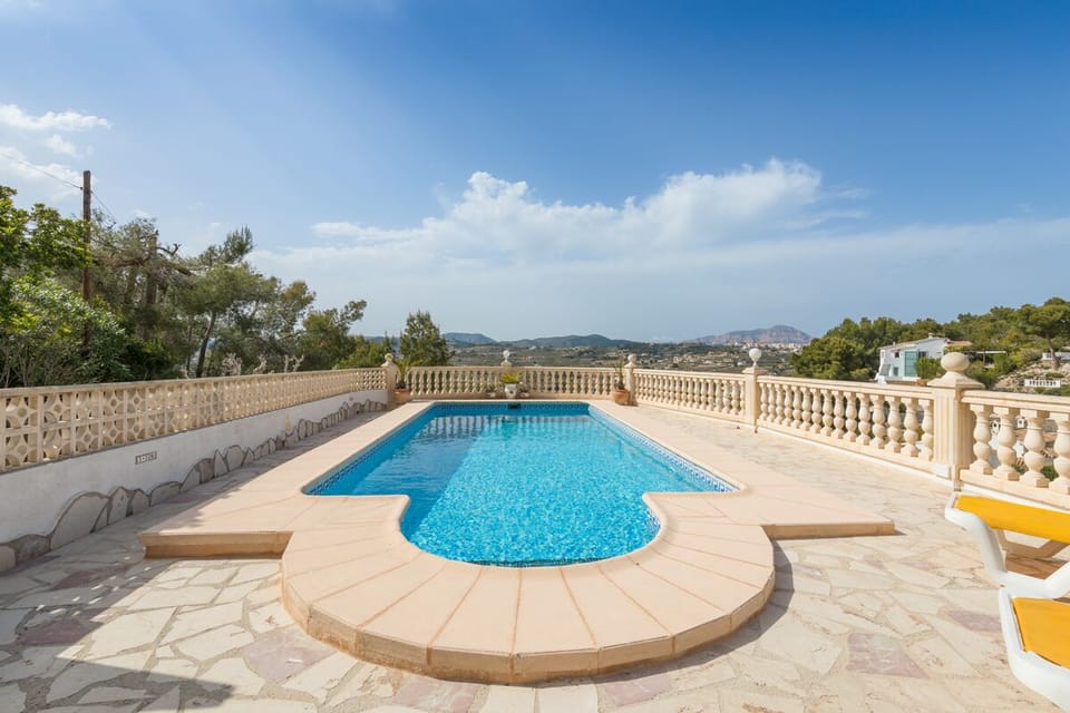 A swim with a view!
