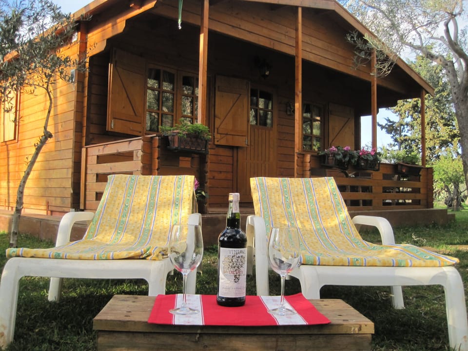 Solarium chalet