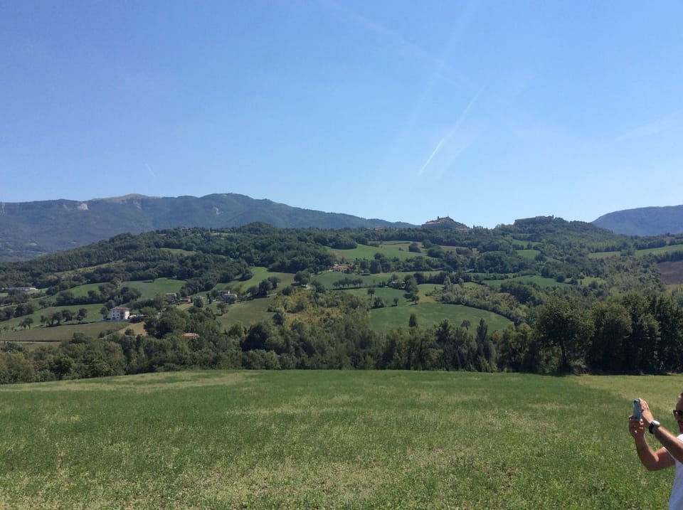Pennabilli in the next valley - visited by the Dalai Lama and Tonino Guerra