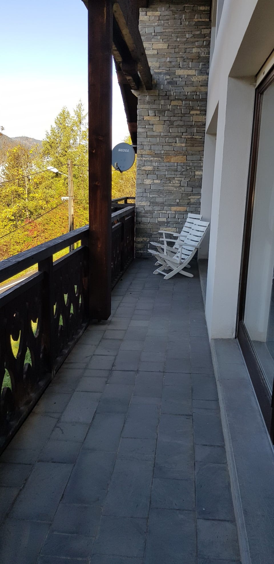Front balcony