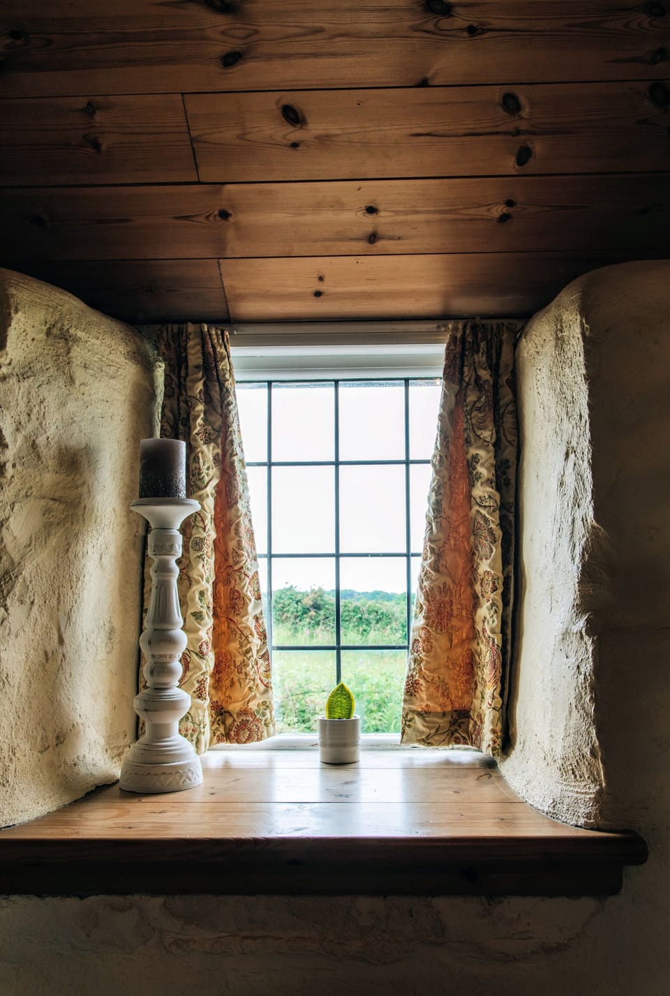 view out of the bedroom window