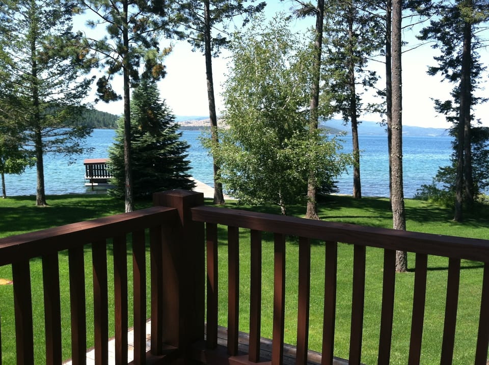 view from deck