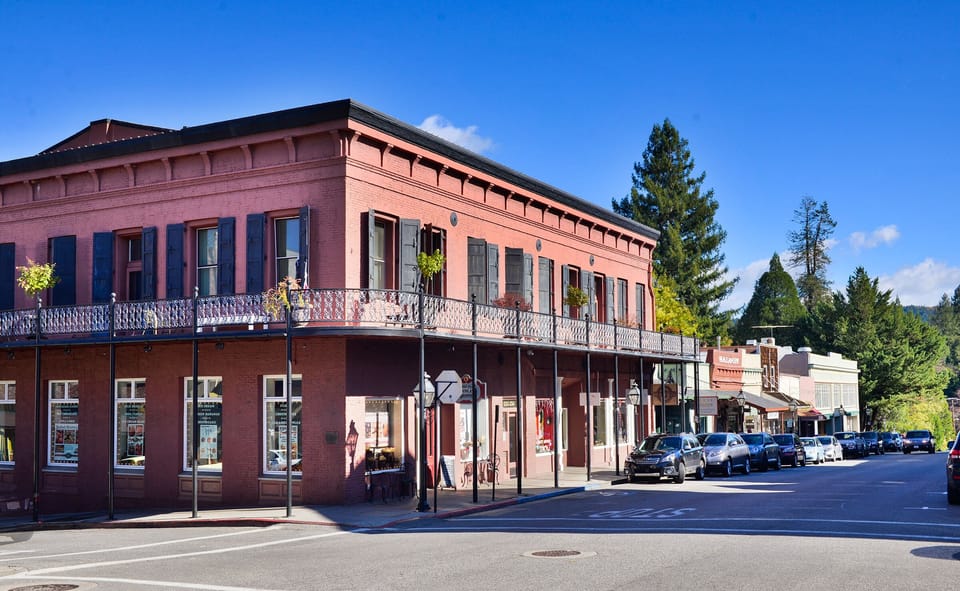 Nevada City is a short 7 miles away and boasts many dining and shopping options.