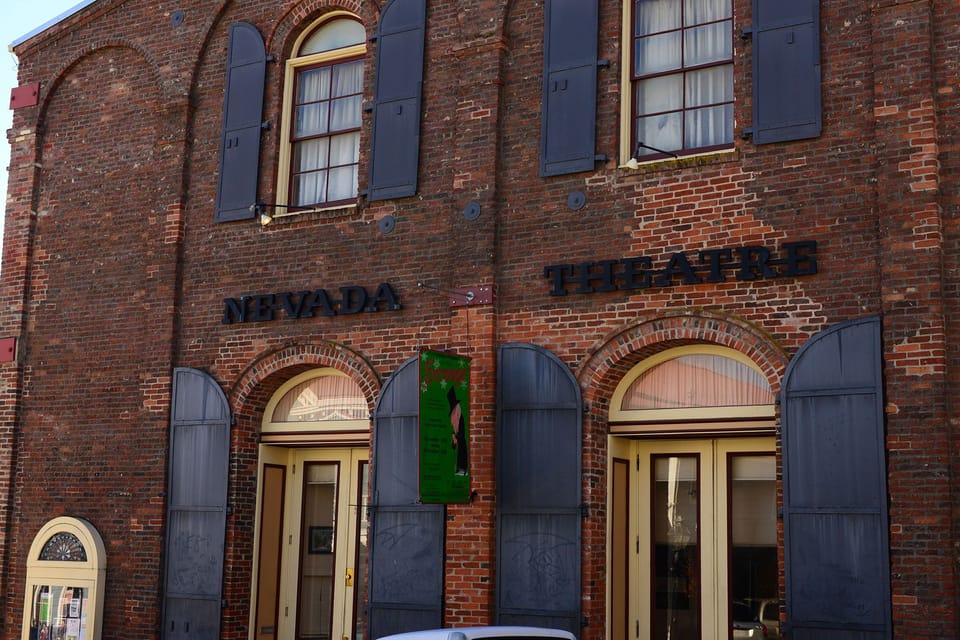 Historic architecture of downtown Nevada City is beautiful.