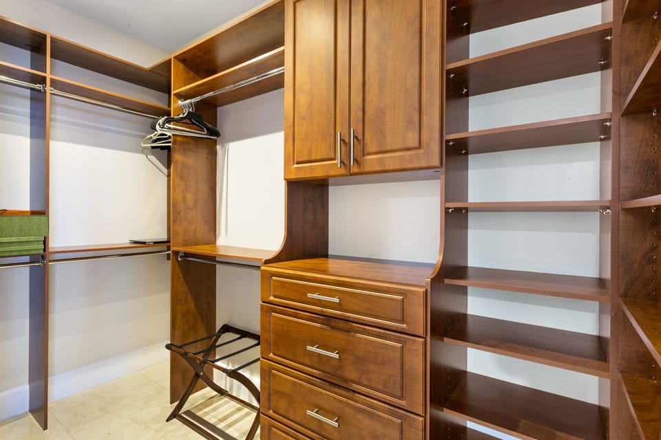 Master closet